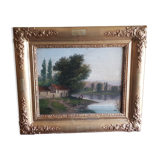Oil on canvas