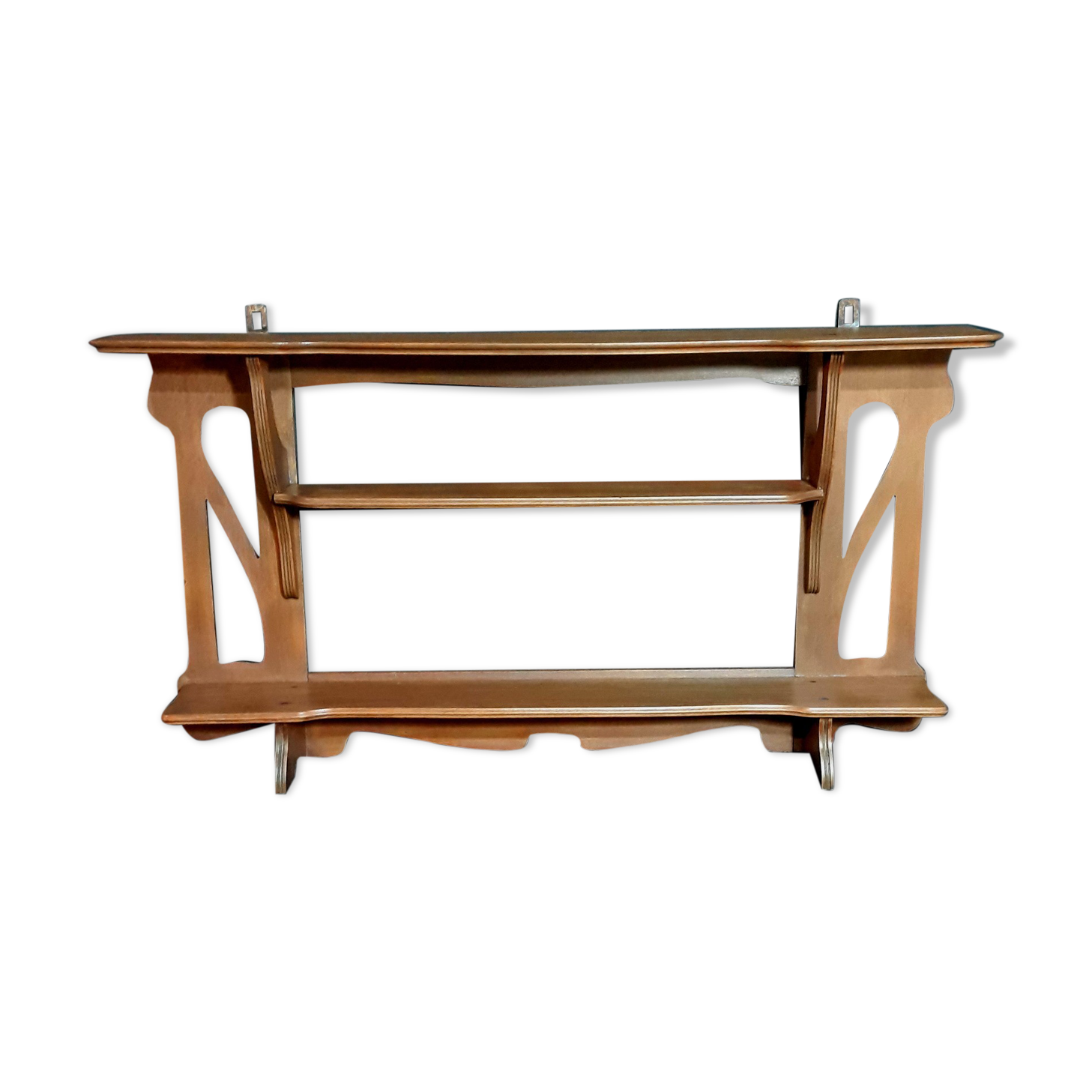 Art nouveau murale shelf