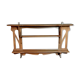 Art nouveau murale shelf