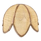 Suspension flower in rabane