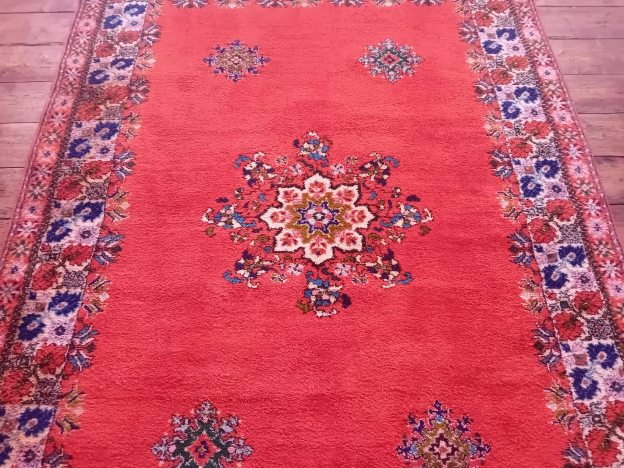 Handmade Berber Rabat rug 271x198cm