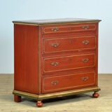 Pine chest of drawers, circa 1920
