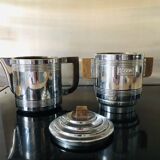 Vintage stainless steel coffee maker