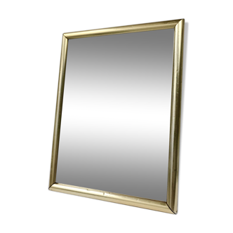 Mirror of the barber vintage brass, 1960 - 26 x 20 cm