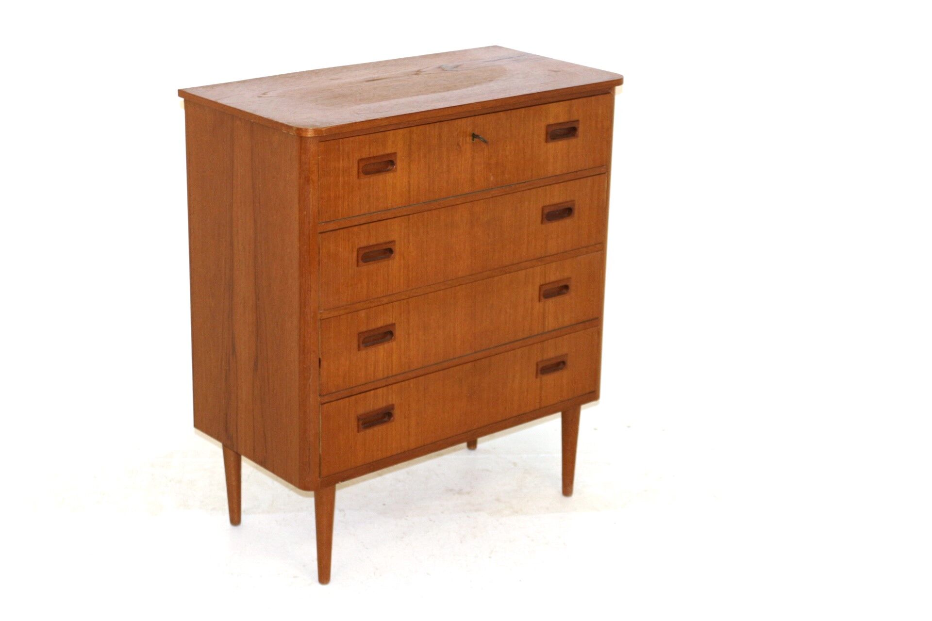 Commode scandinave en teck, Suède, 1950