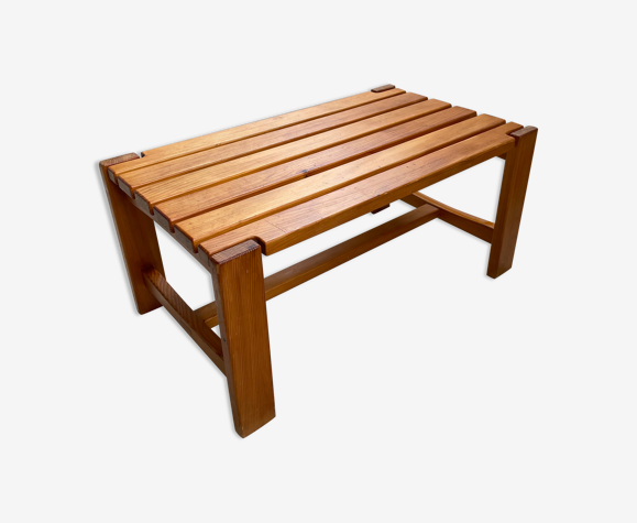 Table basse en pin Maison Regain