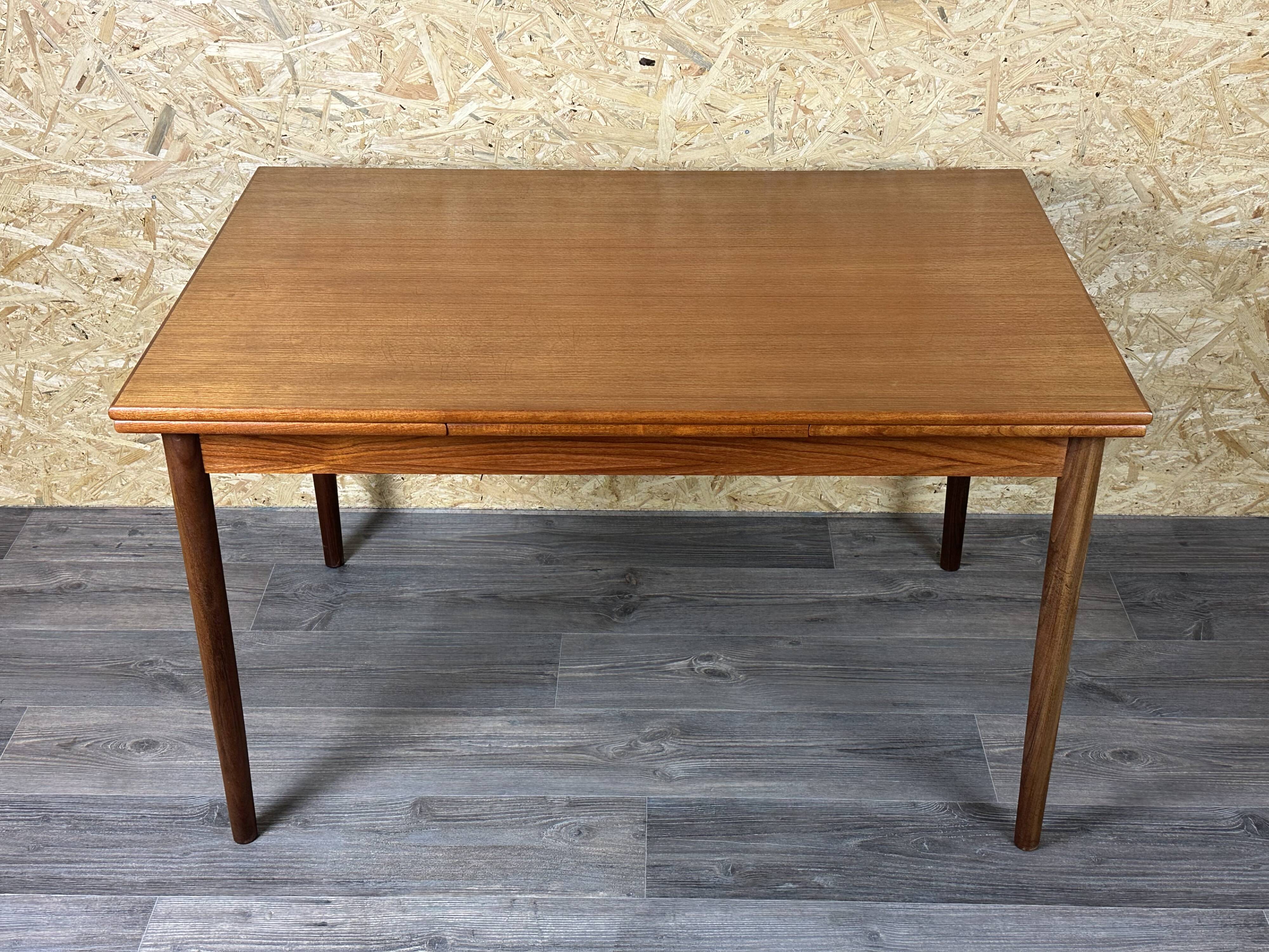 1960s/1970s Teak Dining Table Danish Modern Design Denmark