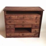 Small piece of professional furniture (watchmaker) 1930s Width 49.5 cm Height 41.5 cm