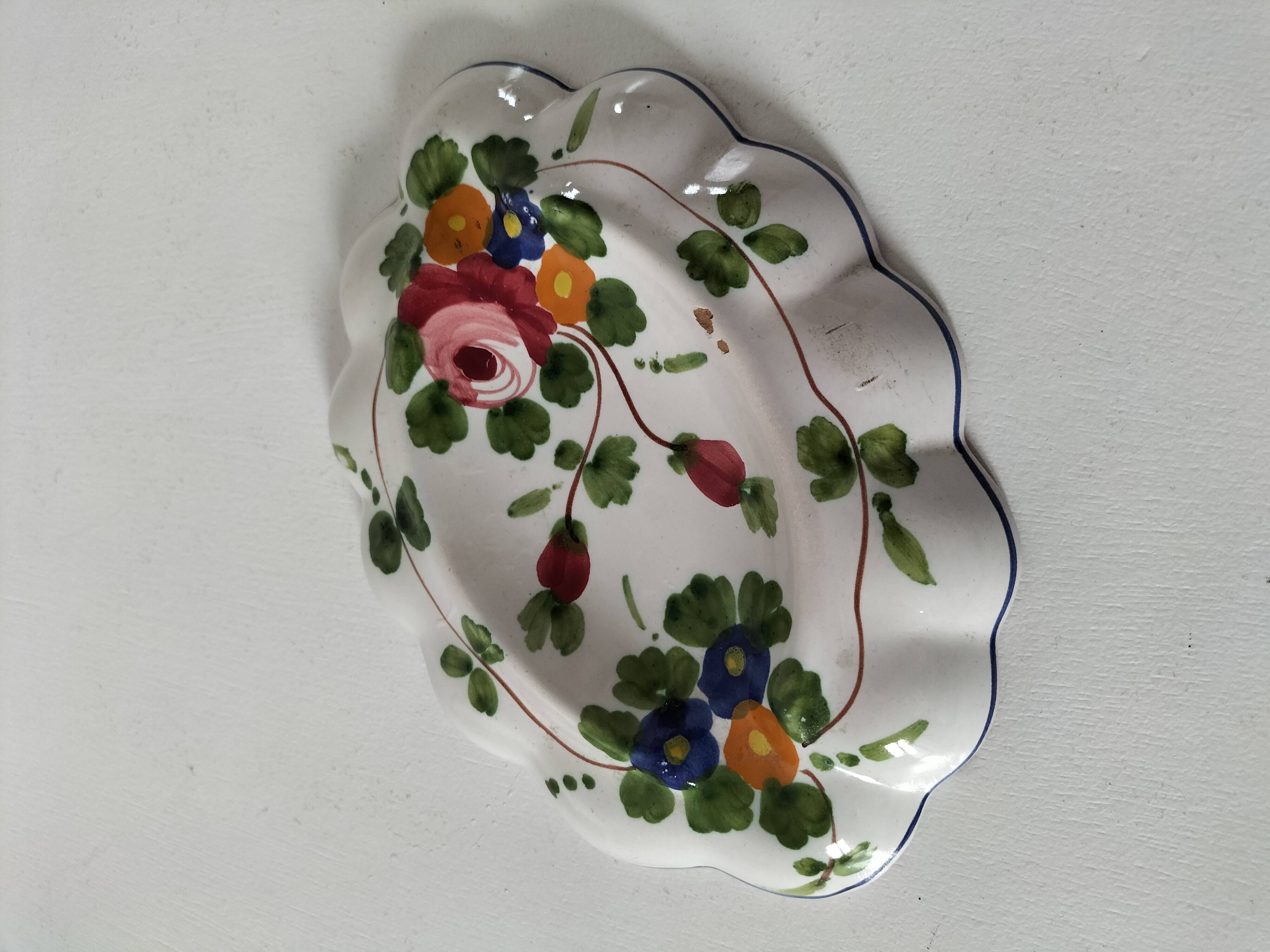 Italian ceramic soap dish
