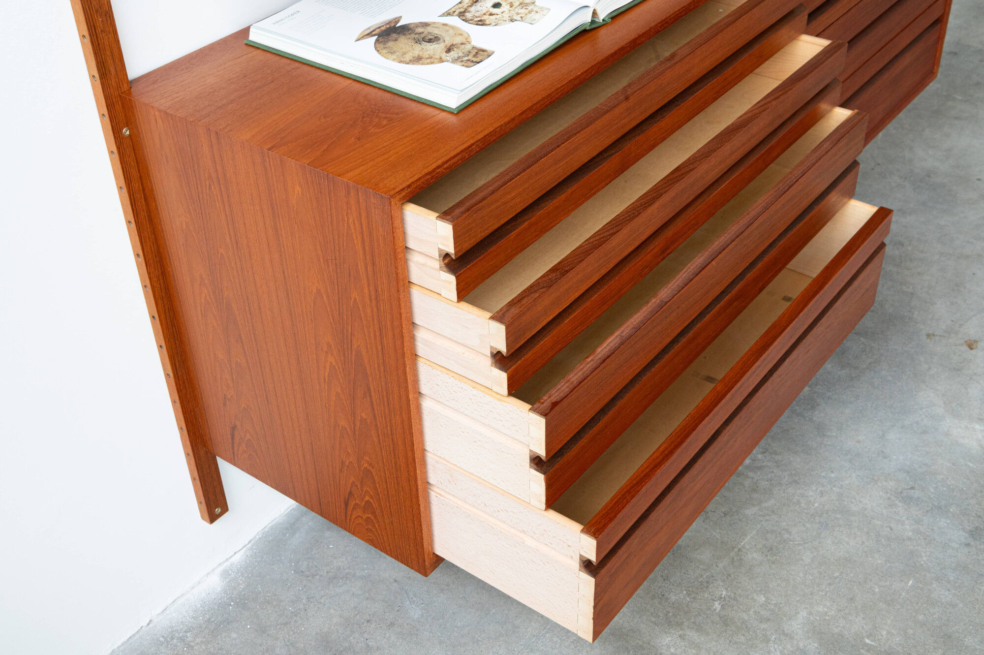 Modular Wall Unit by Poul Cadovius for Royal System, 1950s