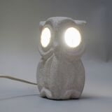 Owl lamp in stone by Albert Tormos from the 1960s.
