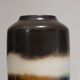 Tall glazed pottery vase, west germany, 1960s