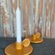 Organic candle holder