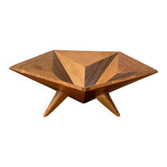 Mid-century decorative wooden tripod, 1960s