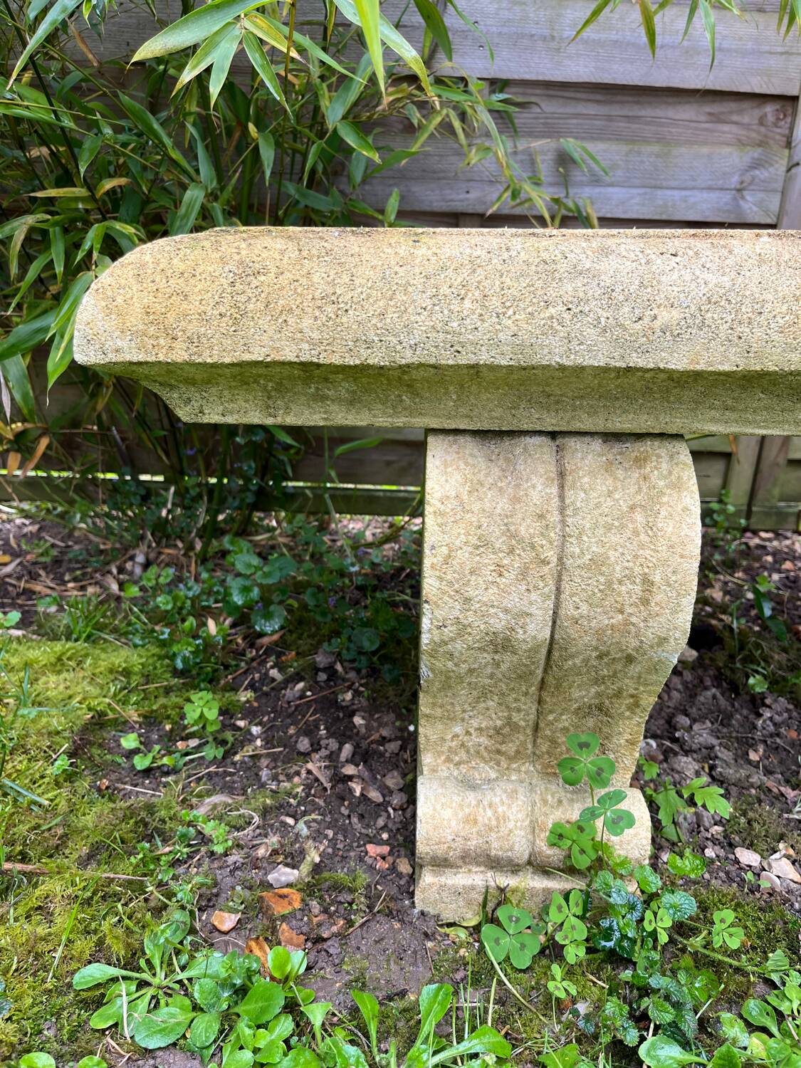 Stone bench