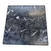 Square table Torei in grey Carnico marble, Cassina