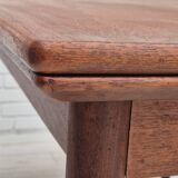 1970s, Danish foldable dining table, teak wood, original condition.