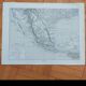 Old political map of the United States and Mexico by Larousse.
