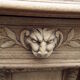 Neo-Renaissance bedside table