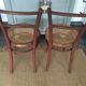 2 chairs canned Josef Hoffmann