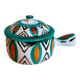 Ceramic fondue pot