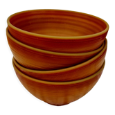 Set of 4 bowls Arcopal model Volcano