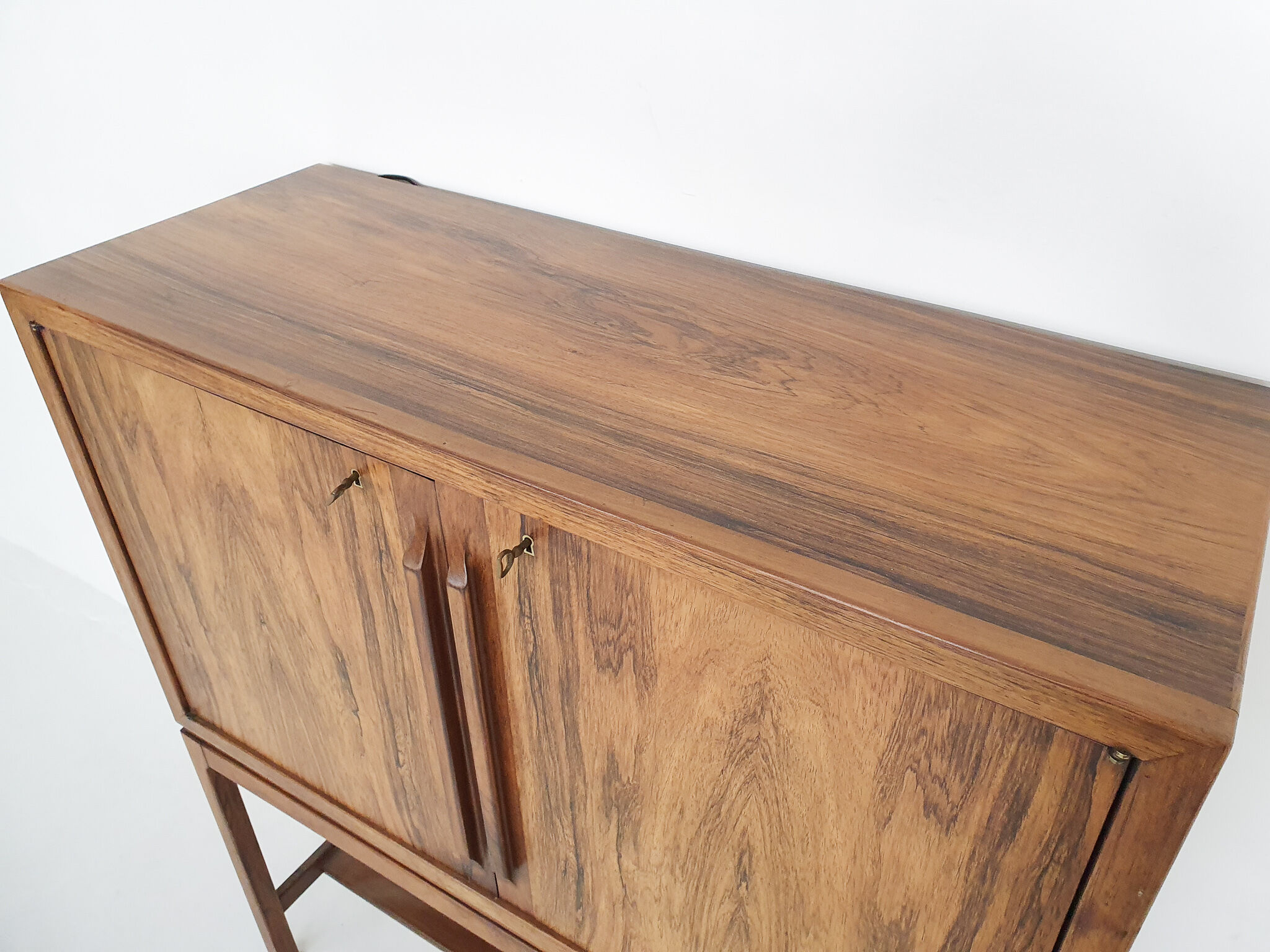 Rosewood bar cabinet by Torbjørn Afdal for Mellemstrands Møbelfabrik, Norway, 1960s