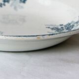 Deep service dish iron earth