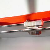 Orange towel rack by Syla from the 70s