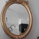 Oval mirror XIXth