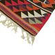 Turkish Handwoven Vintage Herki Kilim 90 cm x 348 cm