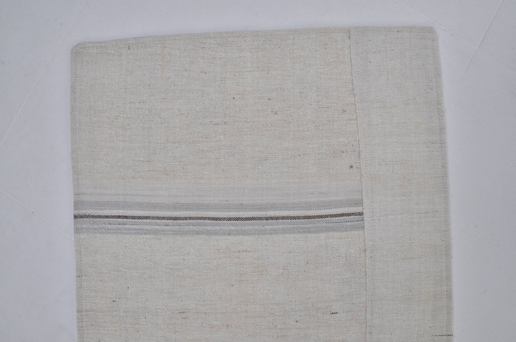 Vintage Handmade Hemp Runner sku 3918