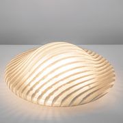 Magnificent glass ceiling light by Peill & Putzler, Germany, 1970s.