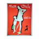 vintage poster 1970 my uncle Jacques tati 120x160 cm entiled