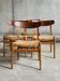 Ensemble de 4 chaises de salle à manger CH23 par Hans J Wegner pour Carl Hansen & Son