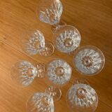 Verres à eau en cristal Saint Louis