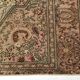 6x8 Madallion Pattern Cream & Salmon Persian Rug, 196x260Cm
