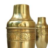 Paire de vases art déco en laiton-danois-1920