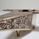 Vintage brass plane ashtray 70