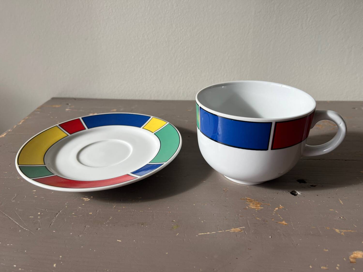 Ensemble déjeuner - bol et sous-tasse