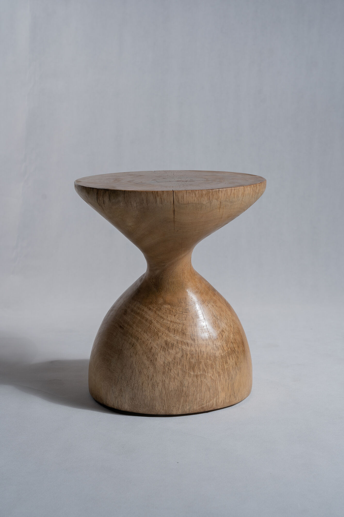 Solid wood sofa end