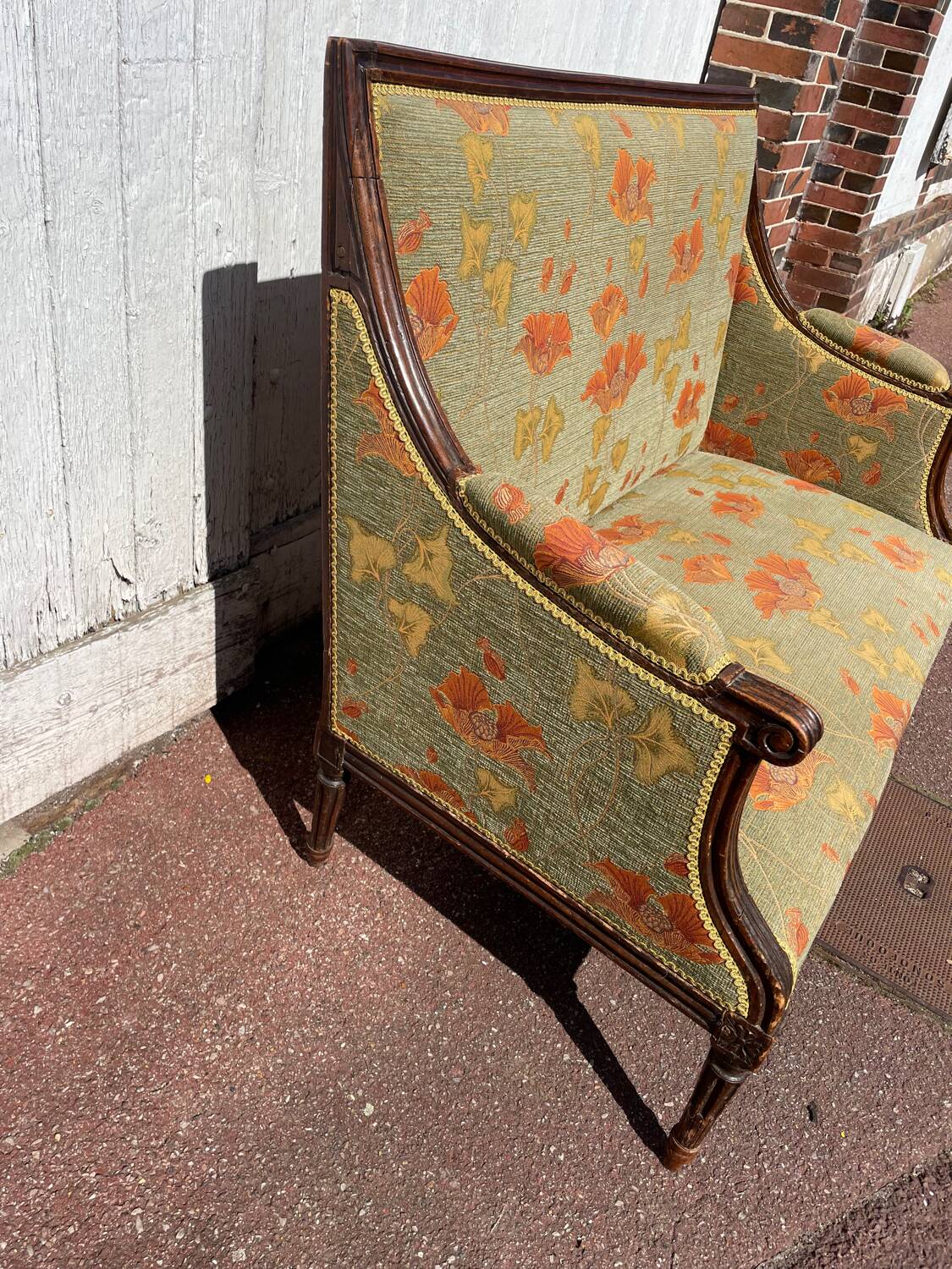 Louis XVI style bench