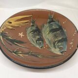 Lluis Puigdemont dish with fish decoration