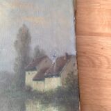 Tableau en huile clair de lune