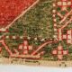 3x12 Ruby Red Vintage Persian Runner Rug, 92x371Cm SK20380