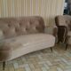 Organic design sofa sofa ARC Rein 50s-60s beige Bronze