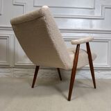 Restored Scandinavian vintage armchair