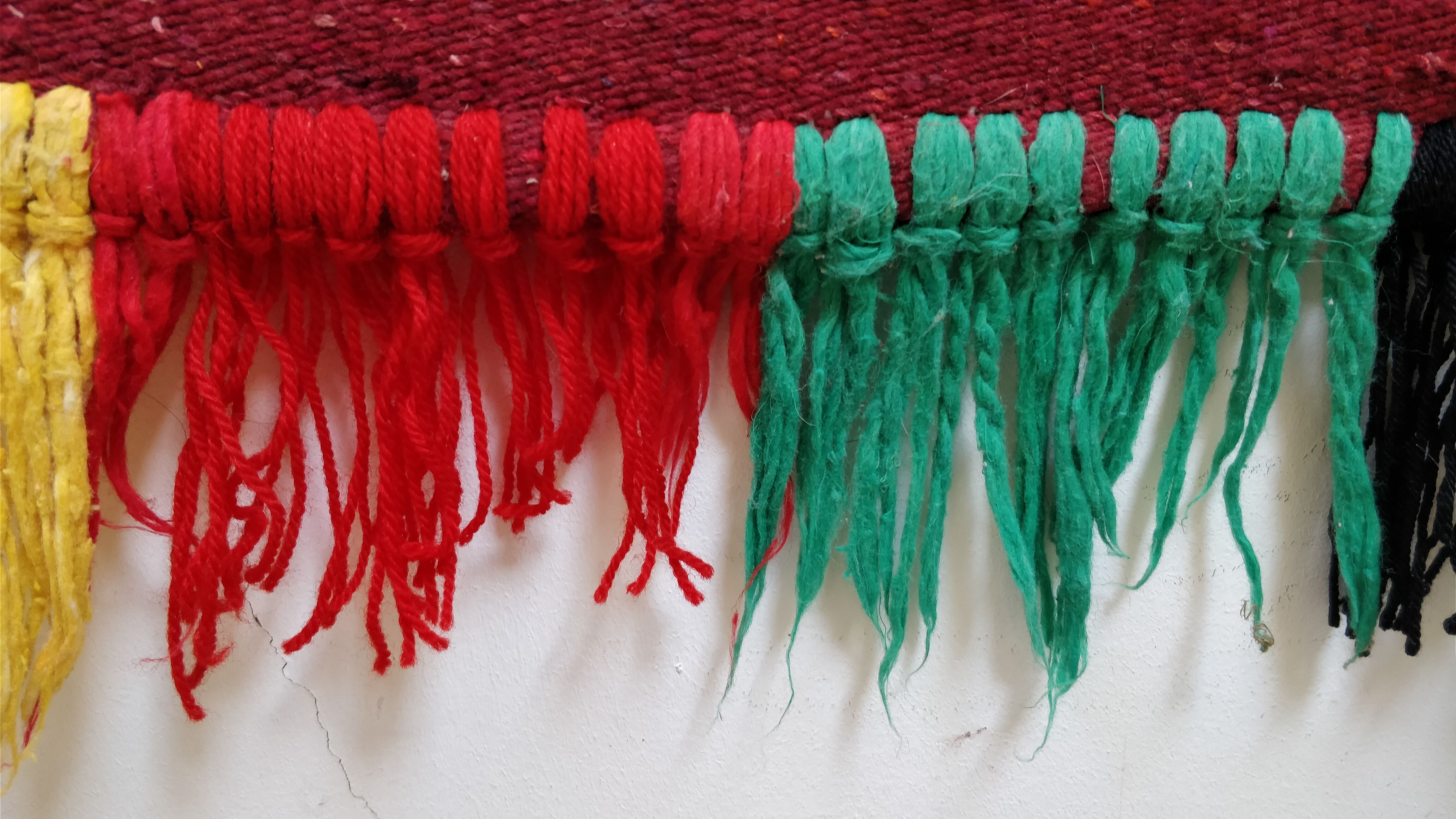 Vintage south American tapestry