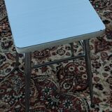Tabouret chrome & formica