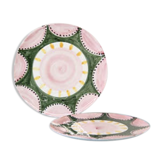 Set of 2 dessert plates 'the bell'